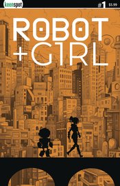 ROBOT + GIRL #1 CVR B MIKE WHITE