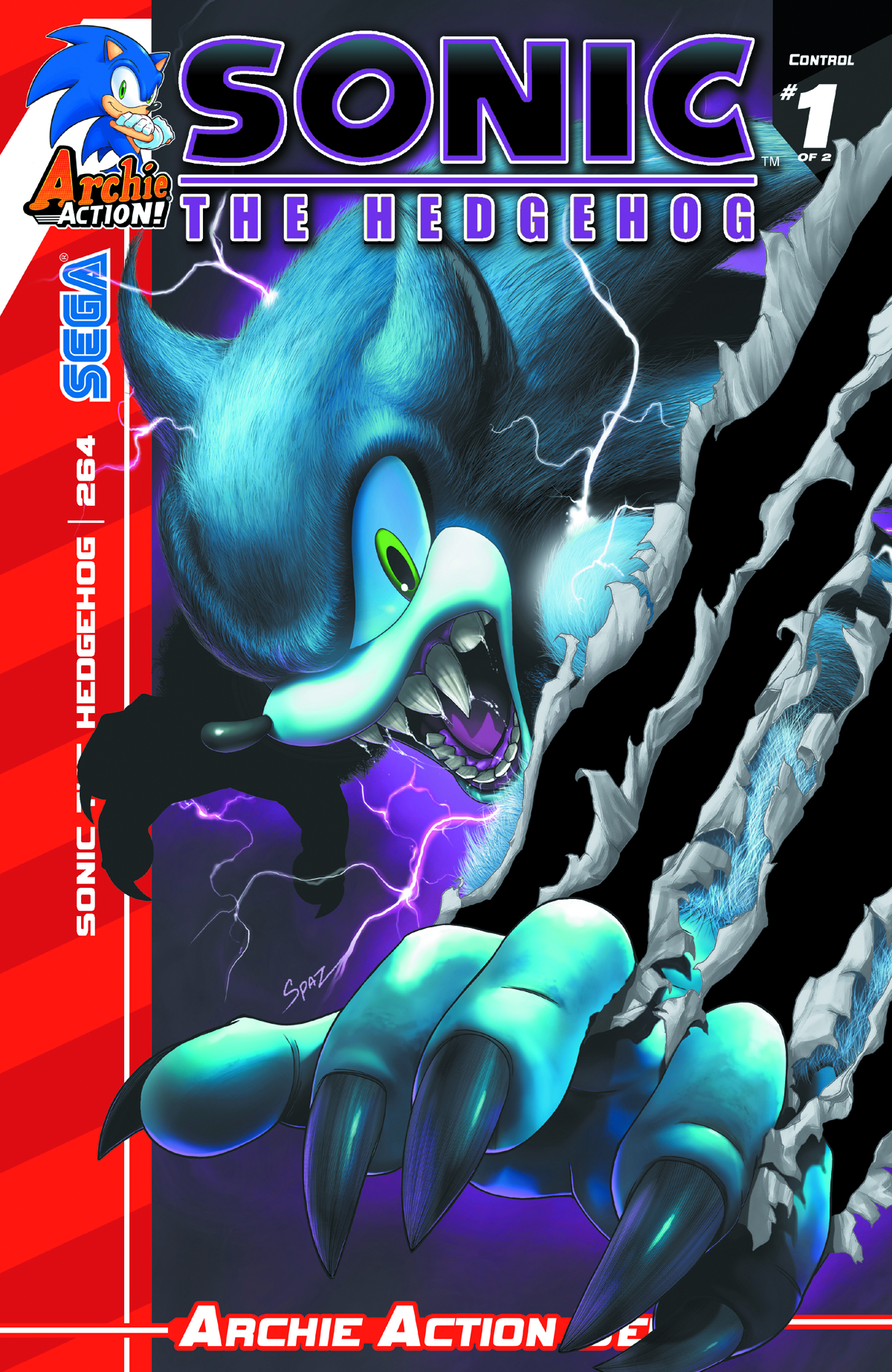 JUN140822 - SONIC THE HEDGEHOG #264 REG CVR (NOTE PRICE
