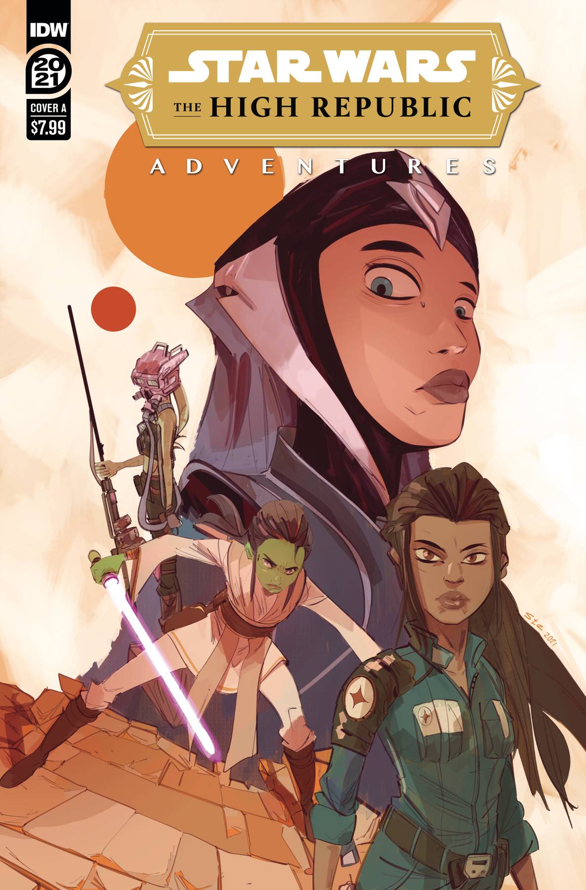 STAR WARS HIGH REPUBLIC ADV ANNUAL 2021 #1 CVR A SIMEONE