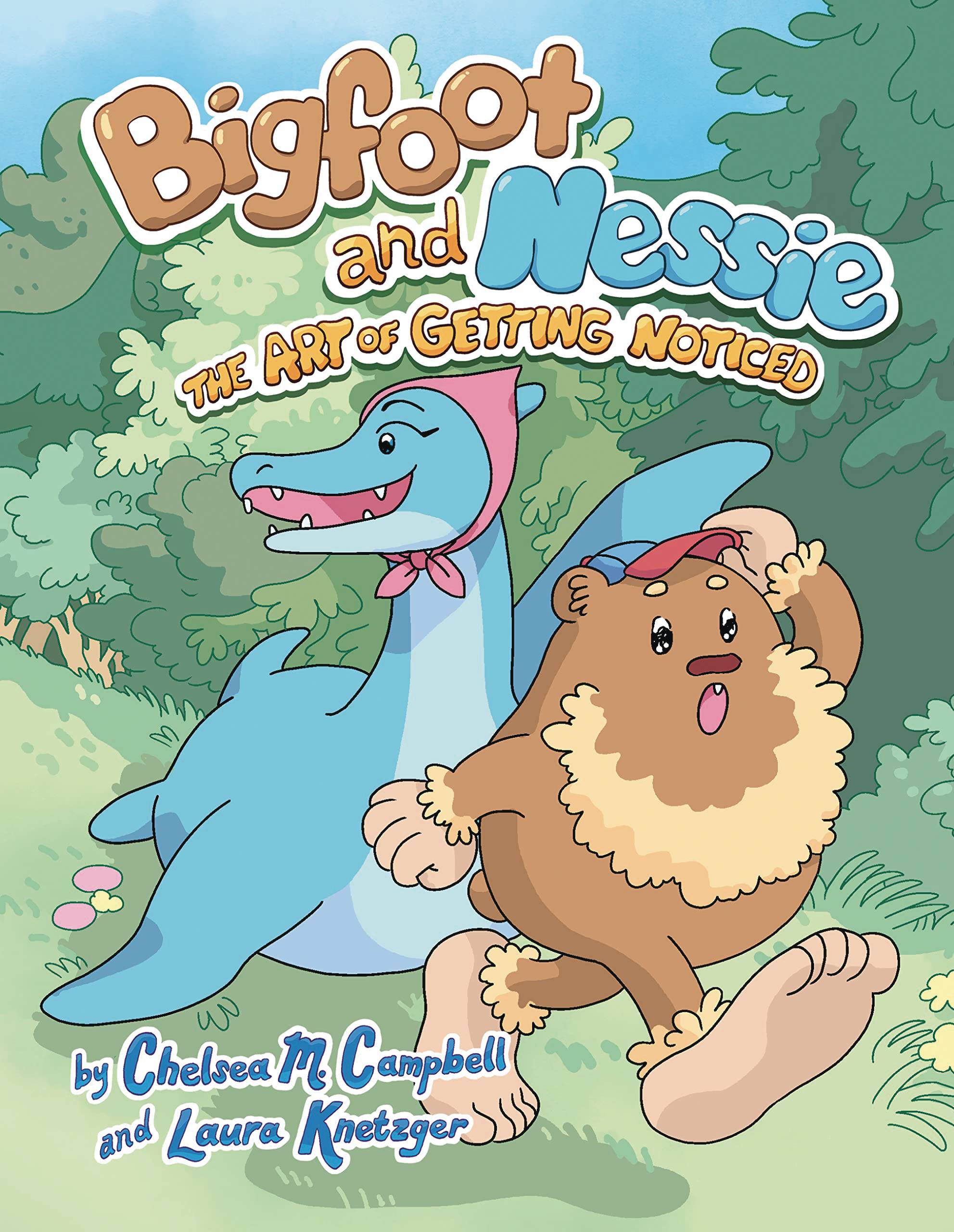 BIGFOOT & NESSIE GN VOL 01 ART OF GETTING NOTICED