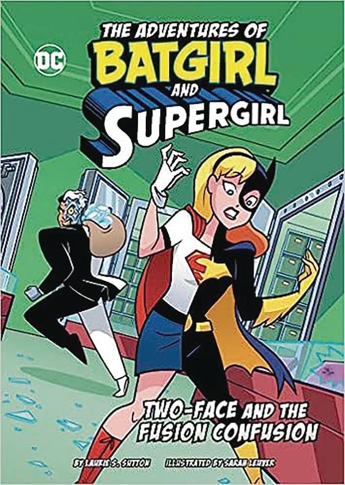 ADV OF BATGIRL & SUPERGIRL SC TWO-FACE & FUSION CONFUSION (C