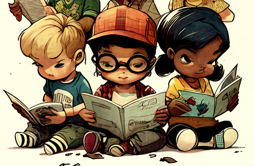 Kids Reading Top